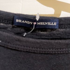 Brandy Melville Charcoal Tee